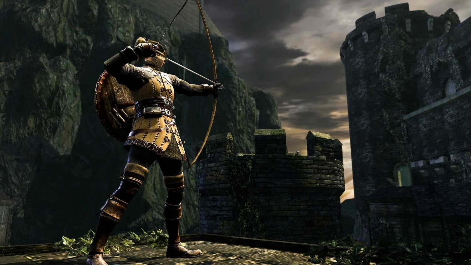 Longbow in Dark Souls