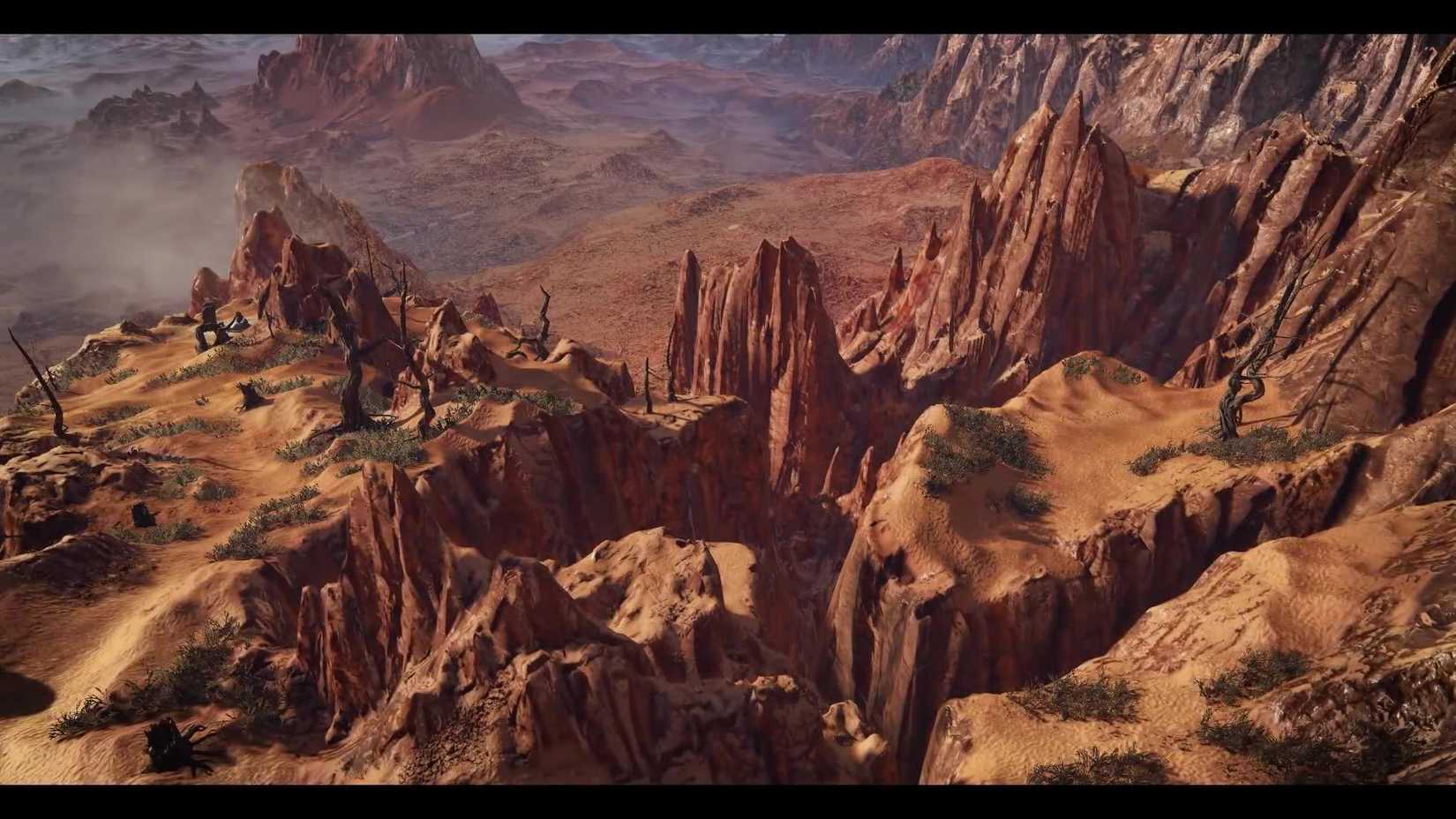 Korath Desert in The Witcher