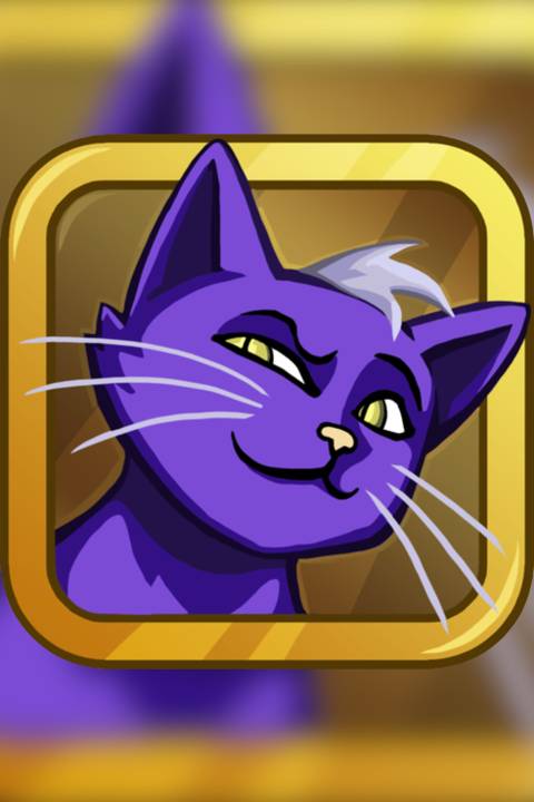 9 Lives Casey and Sphynx video game cover art tag