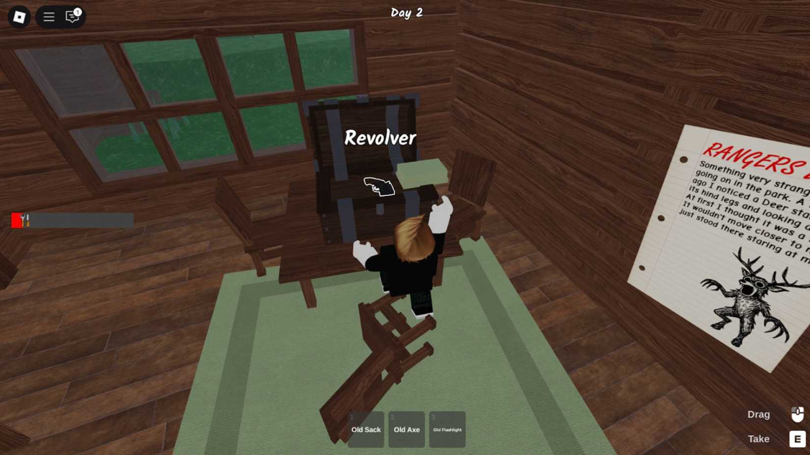 99 Nights in the Forest Revolver