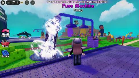 how to use the fuse machine in plants vs brainrots