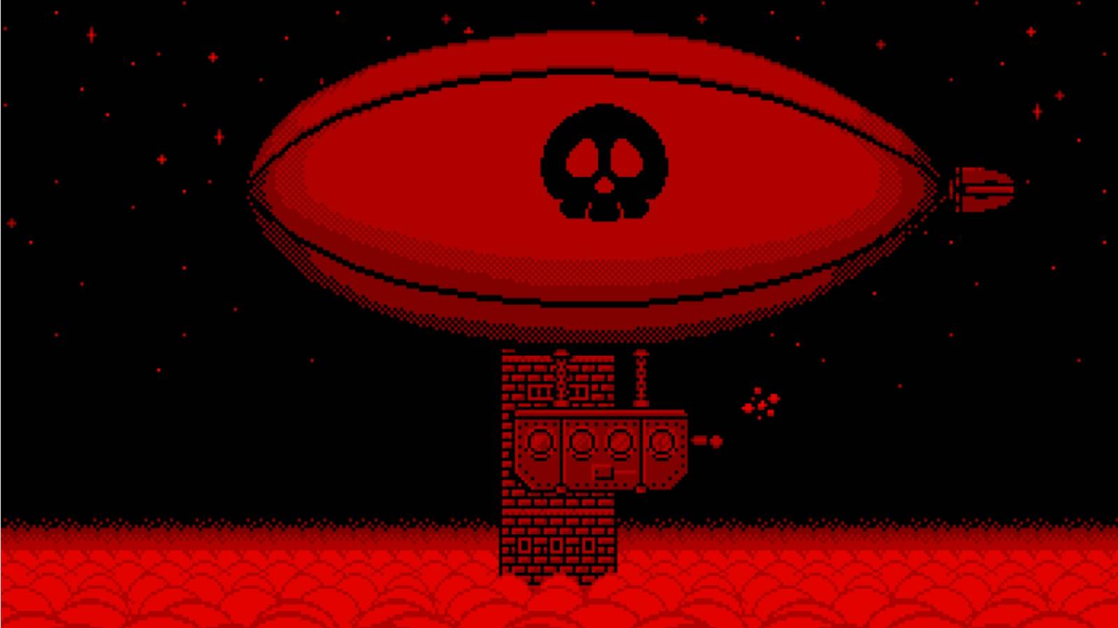 A blimp in Mario Clash