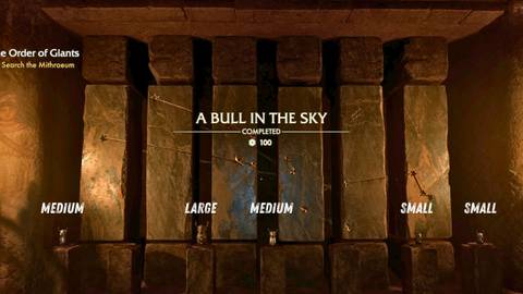 A Bull in the Sky Solution Indiana Jones and Order of Giants