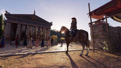 A horse in Assassin's Creed Odyssey