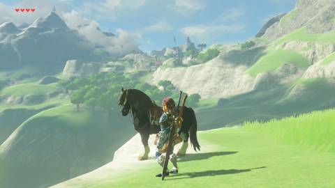 A horse in The Legend of Zelda Breath of the Wild (2)