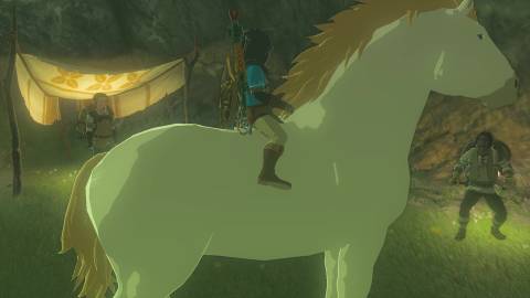 A horse in The Legend of Zelda Tears of the Kingdom (4)