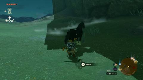 A horse in The Legend of Zelda Tears of the Kingdom