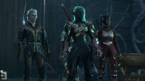 A scene featuring characters in Baldur's Gate 3