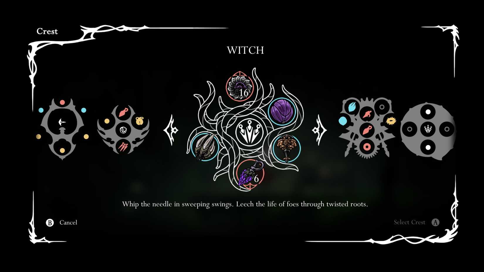 Adquirindo todos os brasões e desbloqueando slots com o medalhão de memória Silksong Eva em Silksong desbloqueando Sylphsong – Dropraro