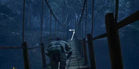 Across the Rope Bridge Metal Gear Solid Delta Snake Eater