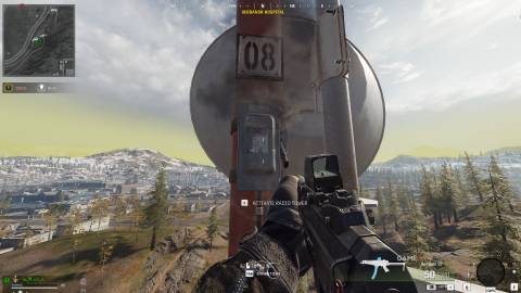 Activate the Radio Towers Shown on the Terminal - Warzone