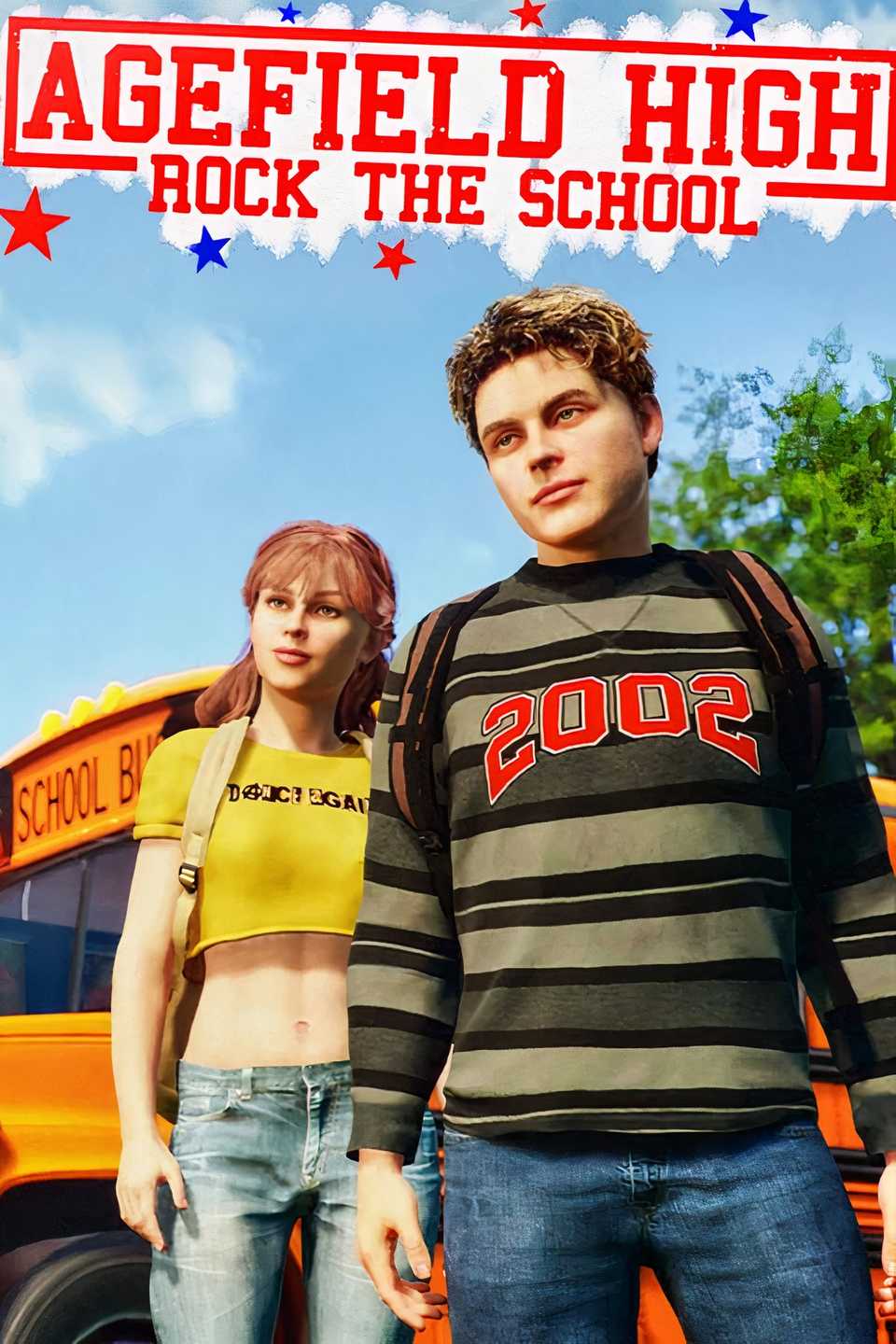 Agefield High Rock the School tag page cover art