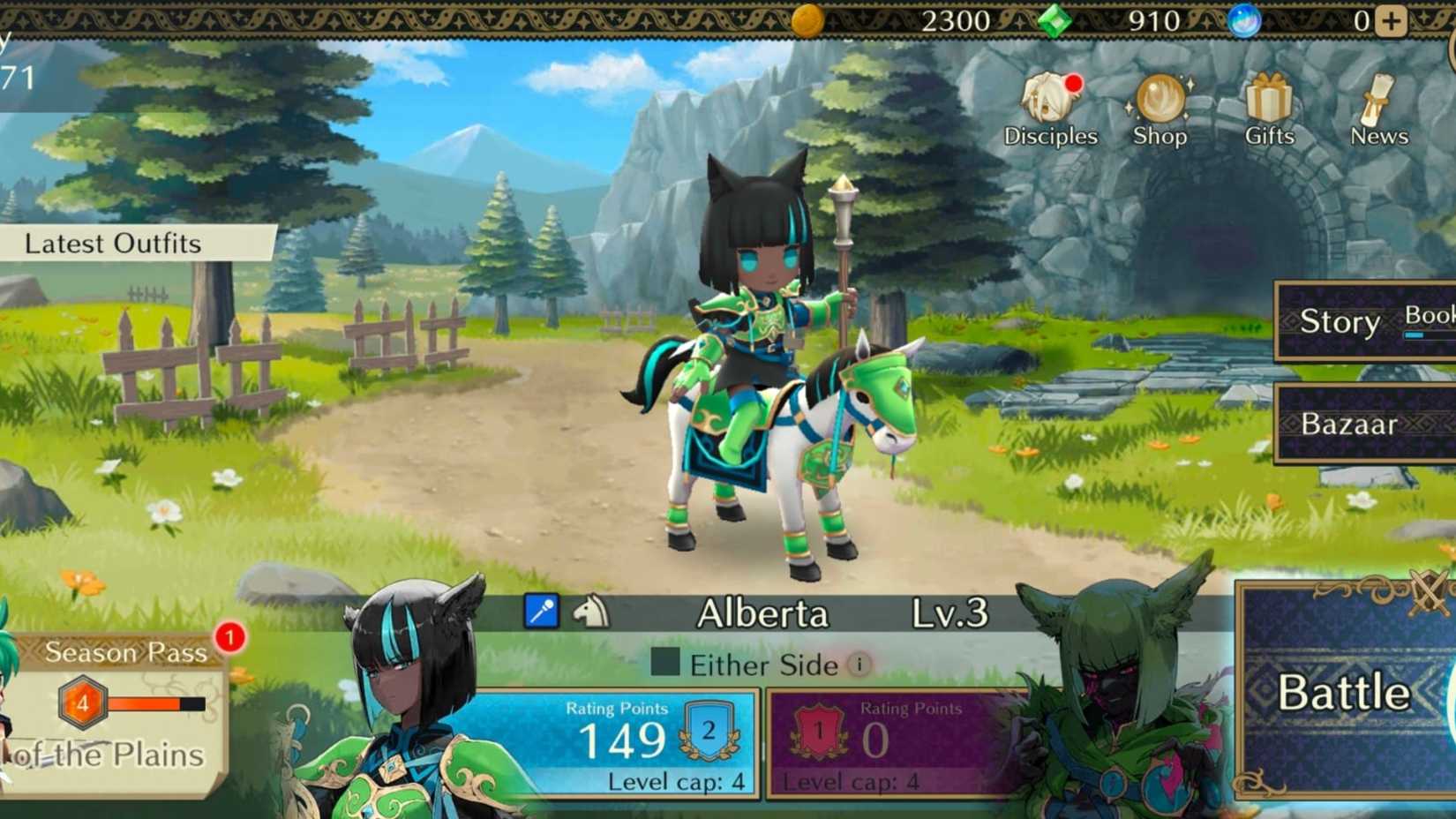 Alberta Light Side Fire Emblem Shadows