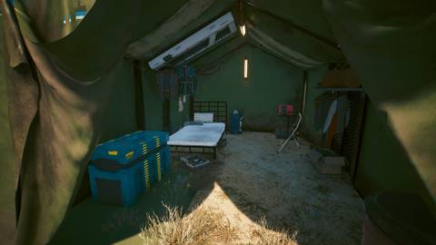 Aldecaldo Camp interior