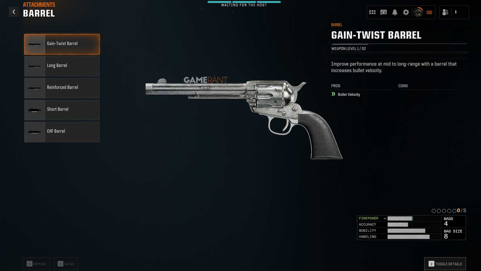 All Barrels for the Gravemark .357