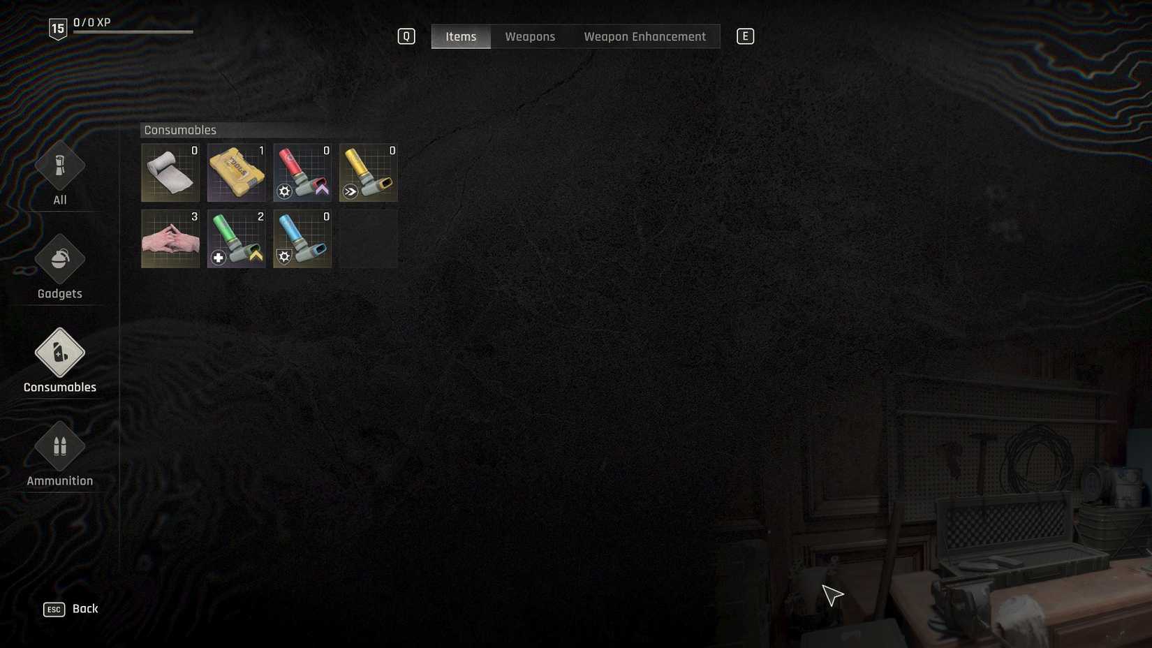Все чертежи расходных материалов Dying Light The Beast