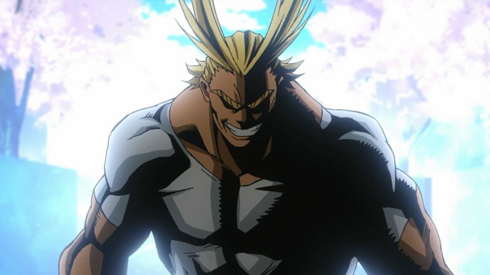 All Might shows off his muscular form - My Hero Academia