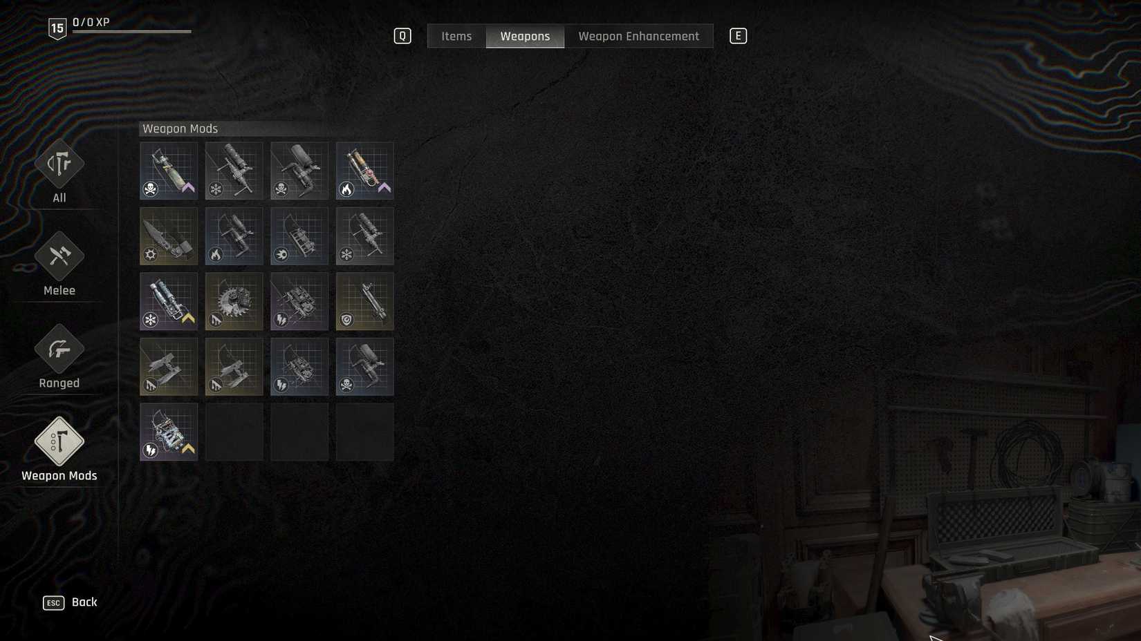 Все чертежи модов Dying Light The Beast
