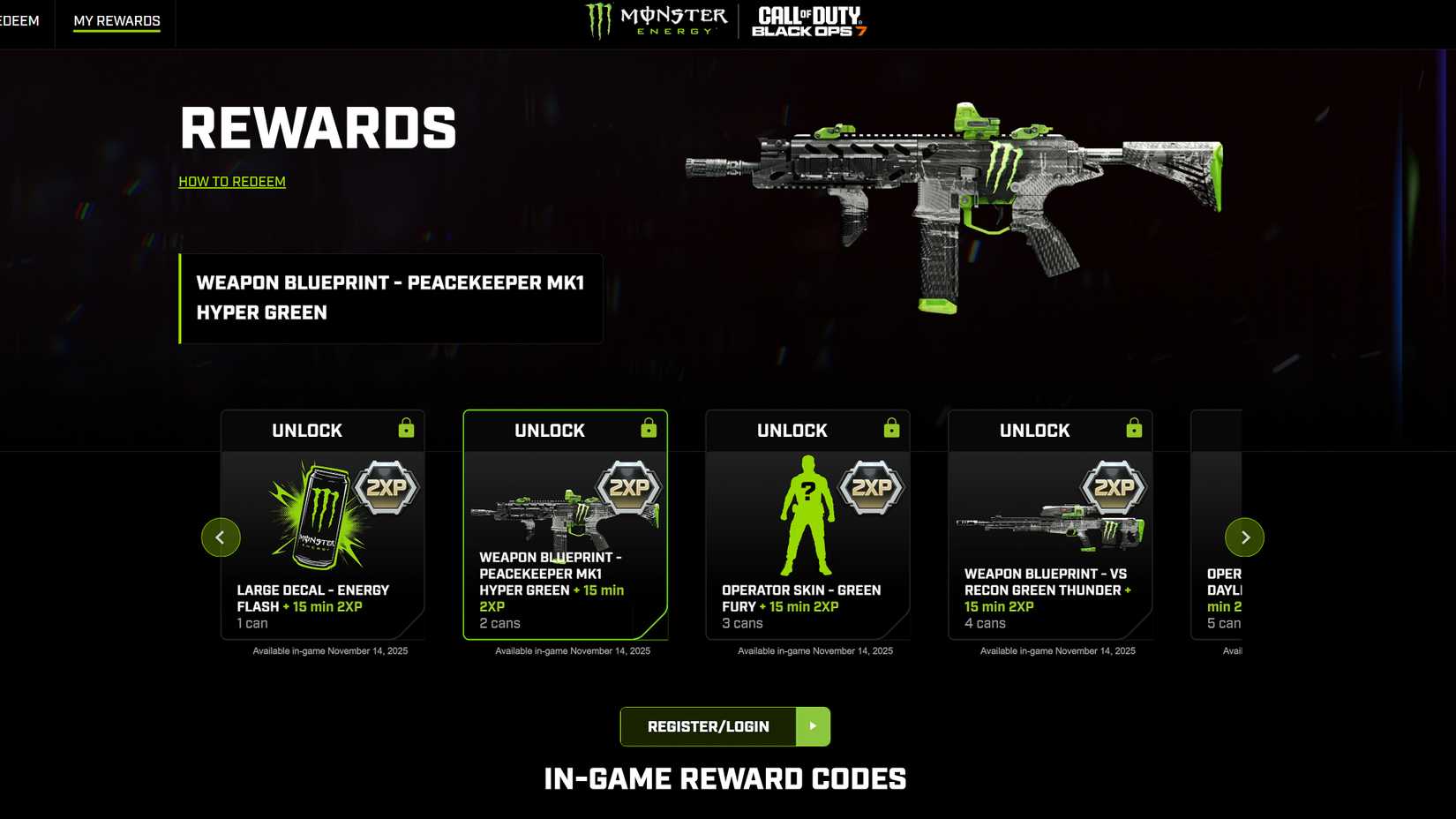 How to Get Black Ops 7 Monster Energy Rewards