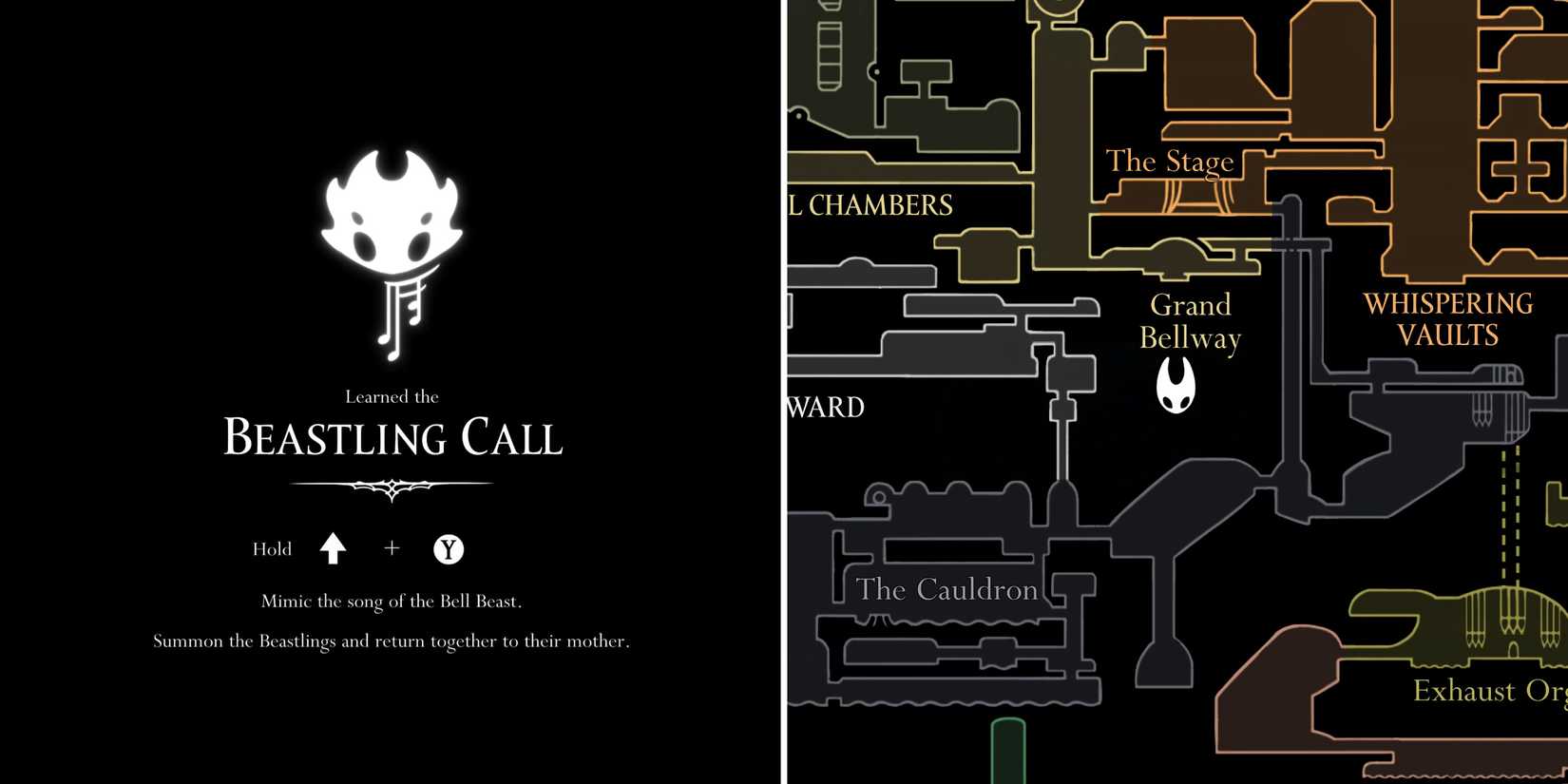 all-silksong-artes-ancestrais-chamado-das-feras Dropraro - Todas as Artes Ancestrais em Hollow Knight Silksong