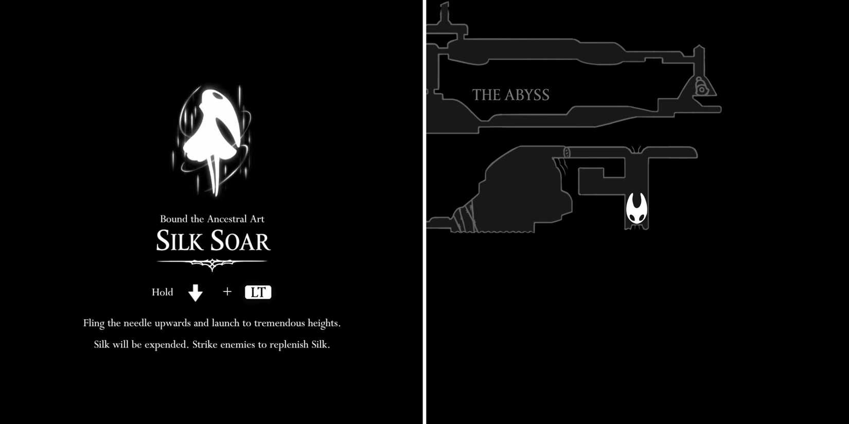 all-silksong-artes-ancestrais-seda-soar Dropraro - Todas as Artes Ancestrais em Hollow Knight Silksong