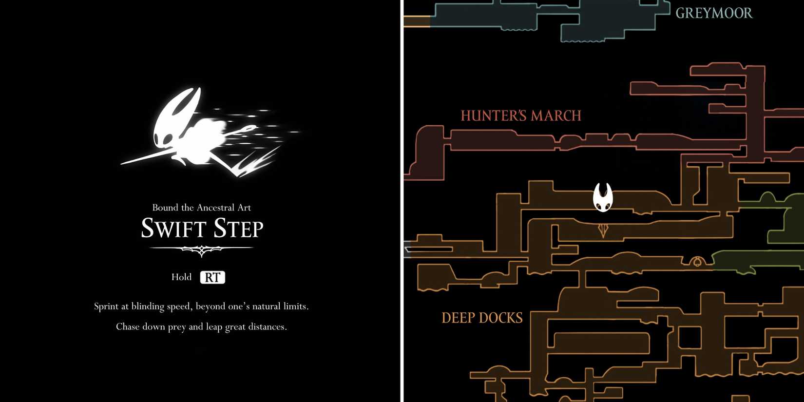 all-silksong-artes ancestrais-passo rápido Dropraro - Todas as Artes Ancestrais em Hollow Knight Silksong
