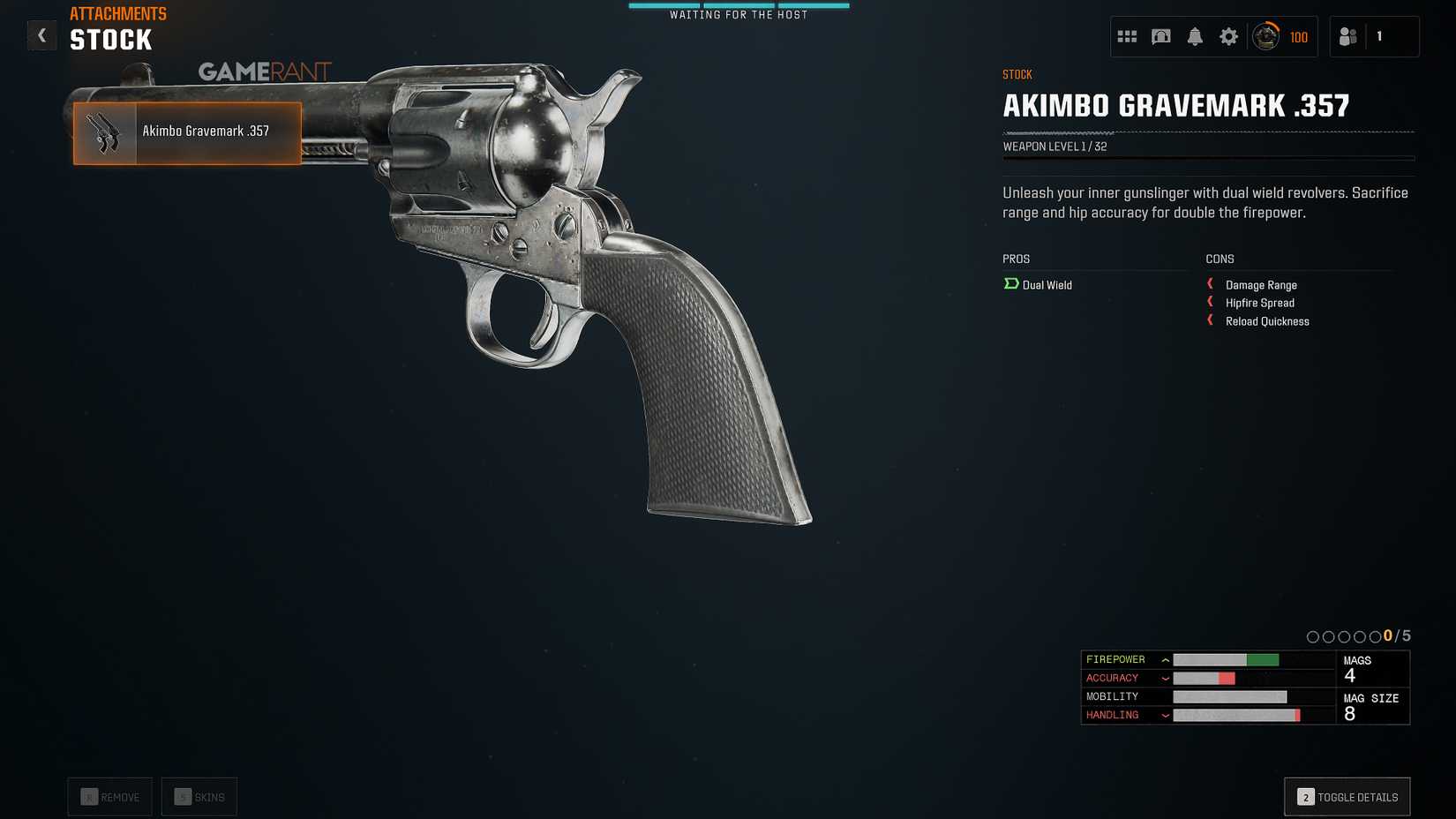 All Stocks for the Gravemark .357