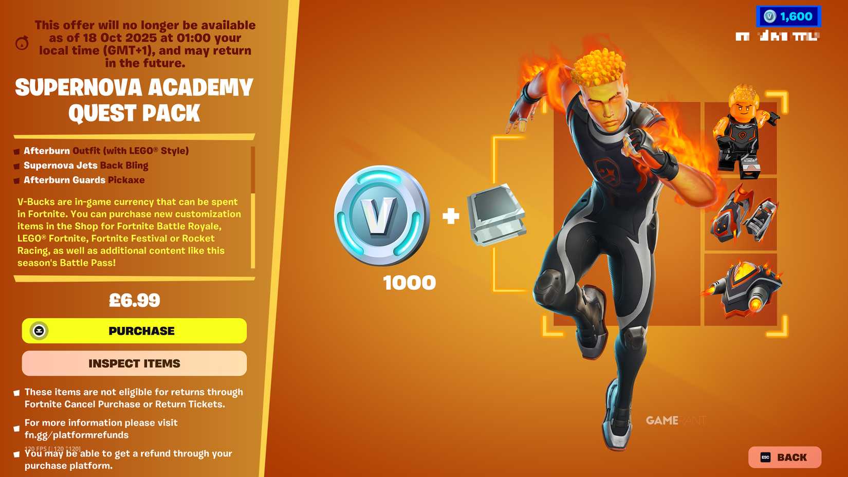 All Supernova Academy Quest Pack Rewards in Fortnite