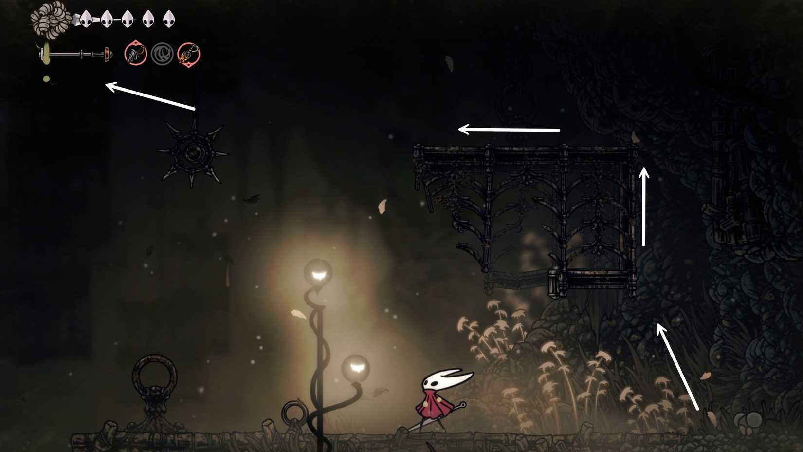 First Sinner Map Sinner's Road Map Location — Hollow Knight: Silksong