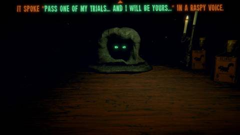 An NPC in Inscryption