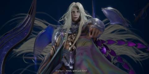 Aramon taunts Arena and Kaser right before their final battle - Lost Soul Aside