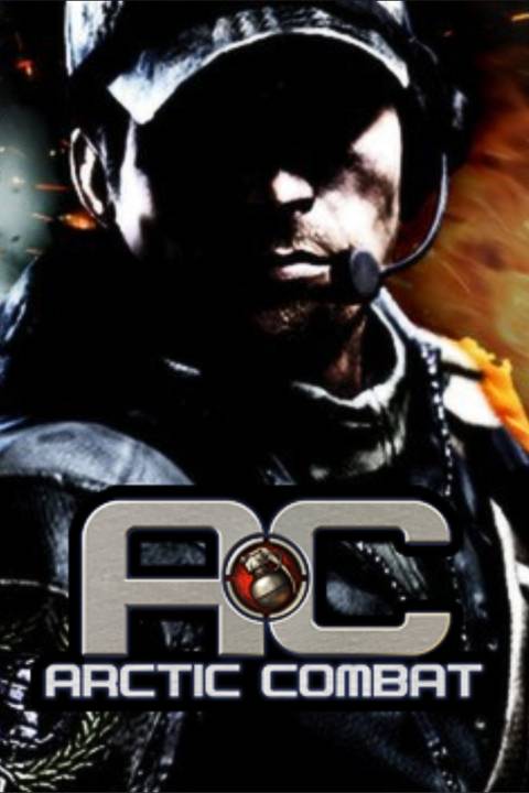 Arctic Combat video game cover art tag