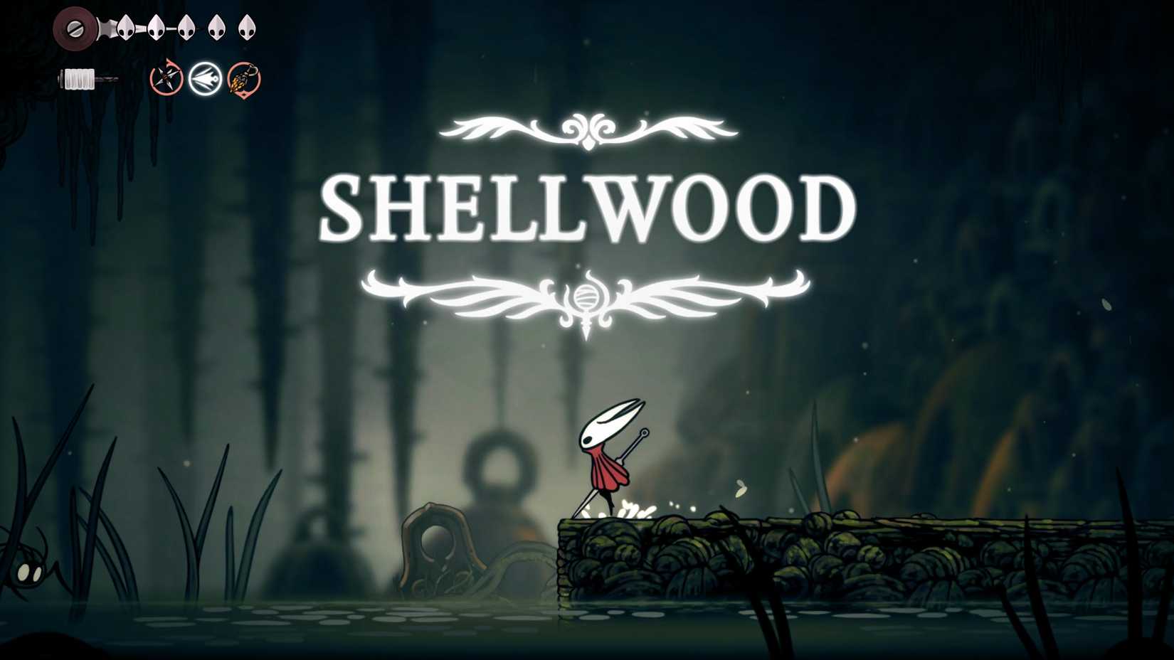 Arriving in Shellwood Silksong