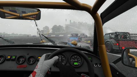 Assetto Corsa EVO First Person Driving In Bad Weather