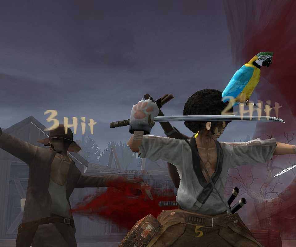 Attacking enemies in Samurai Western