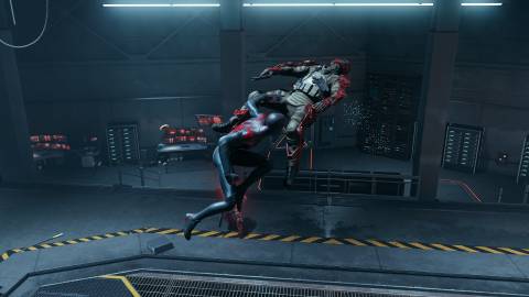 Attacking enemies in the air in Marvel’s Spider-Man Miles Morales