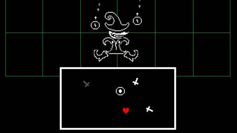 Avoiding Madjick's attacks - Undertale