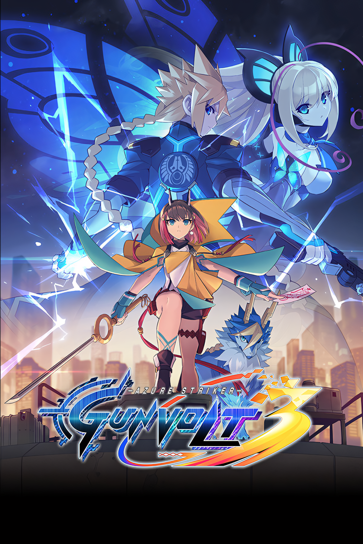 Azure Striker Gunvolt 3 Tag Page Cover Art