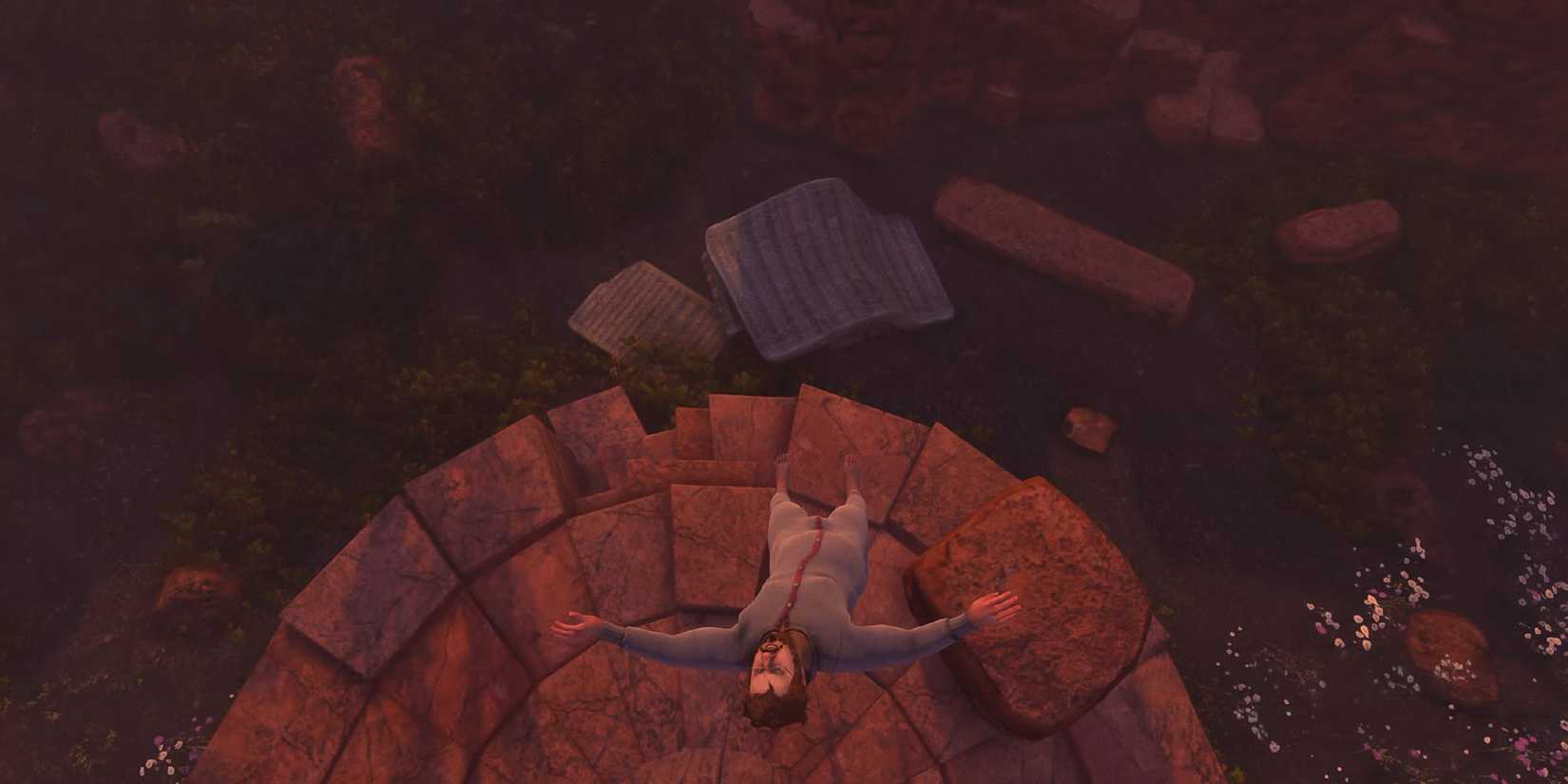 baby-steps-game-rant-advance-gameplay-nate-falling