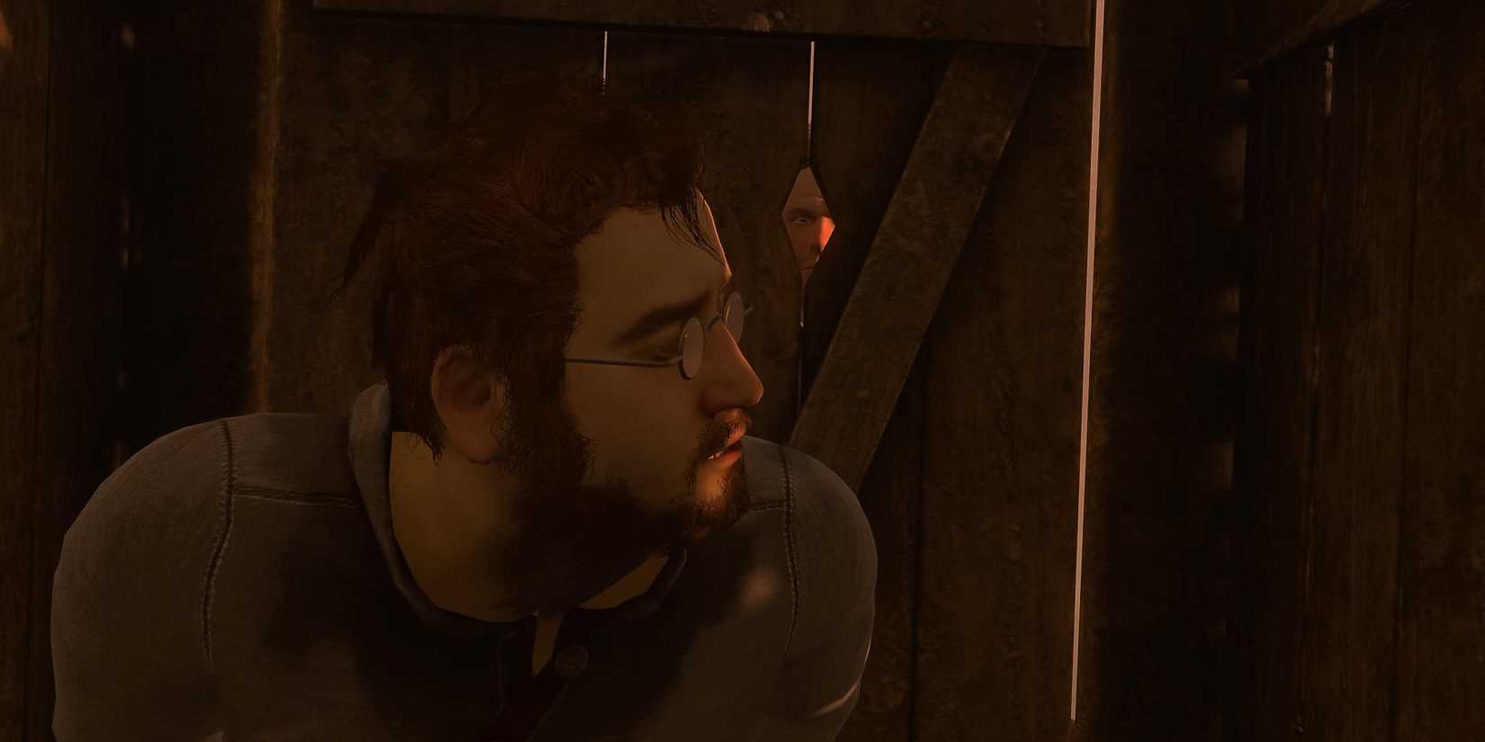 baby-steps-game-rant-advance-story-conversations-humor-characters-outhouse-toilet