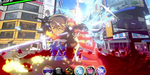 Battle against a boss - NEO The World Ends With You