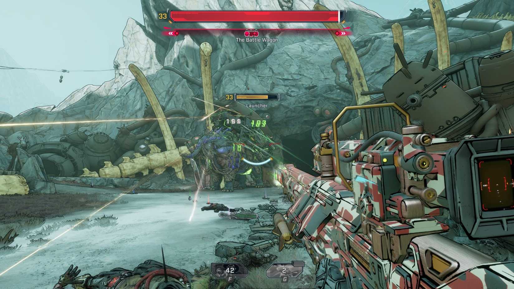 Battle Wagon Launchers