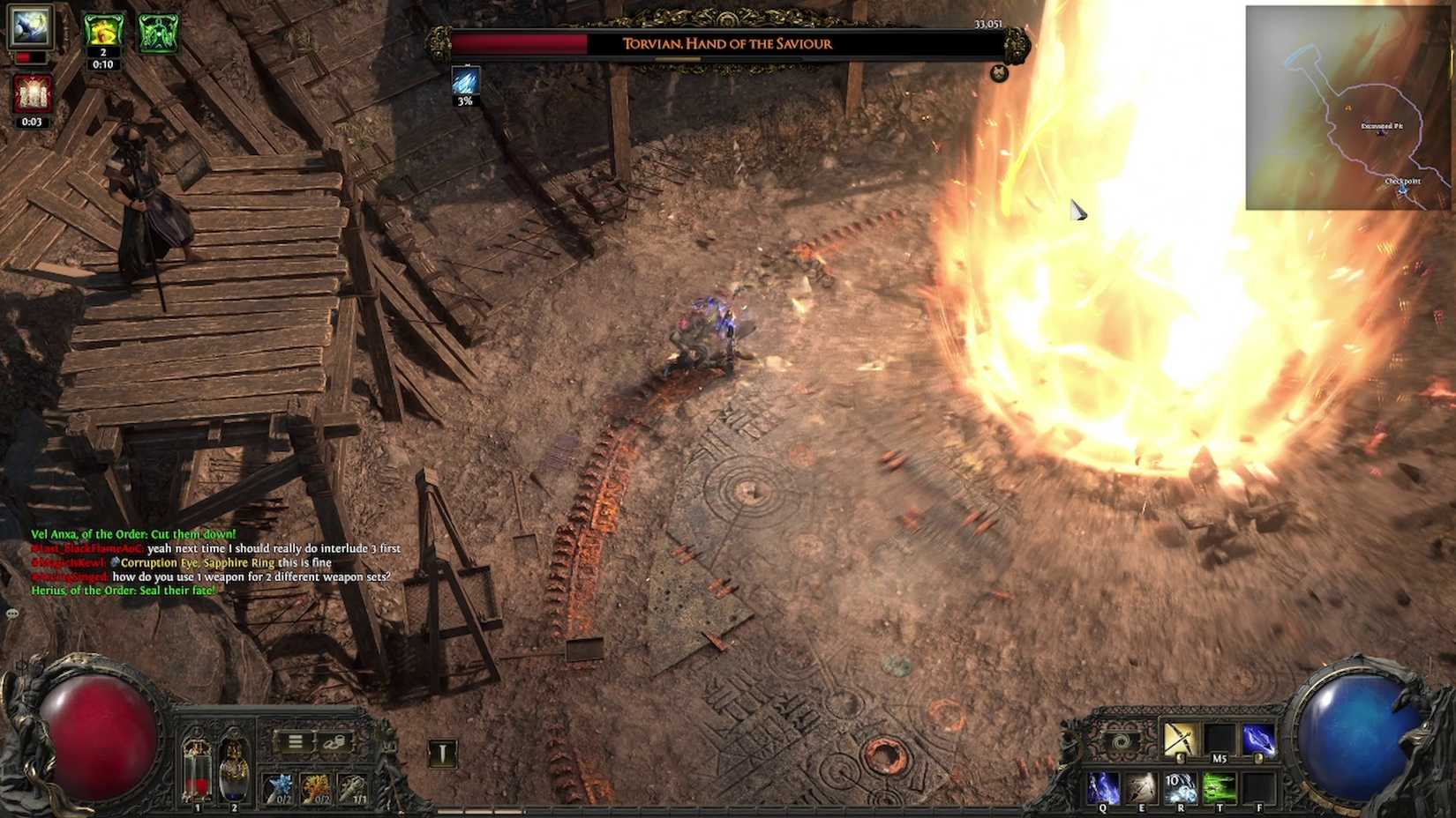 beam of light torvian in path of exile 2