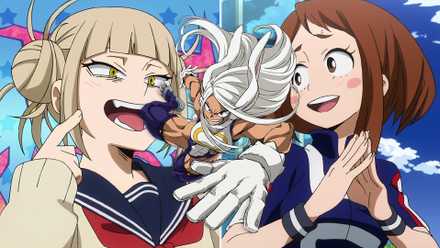 Best My Hero Academia female characters Rumi, Toga, and Ochako fix