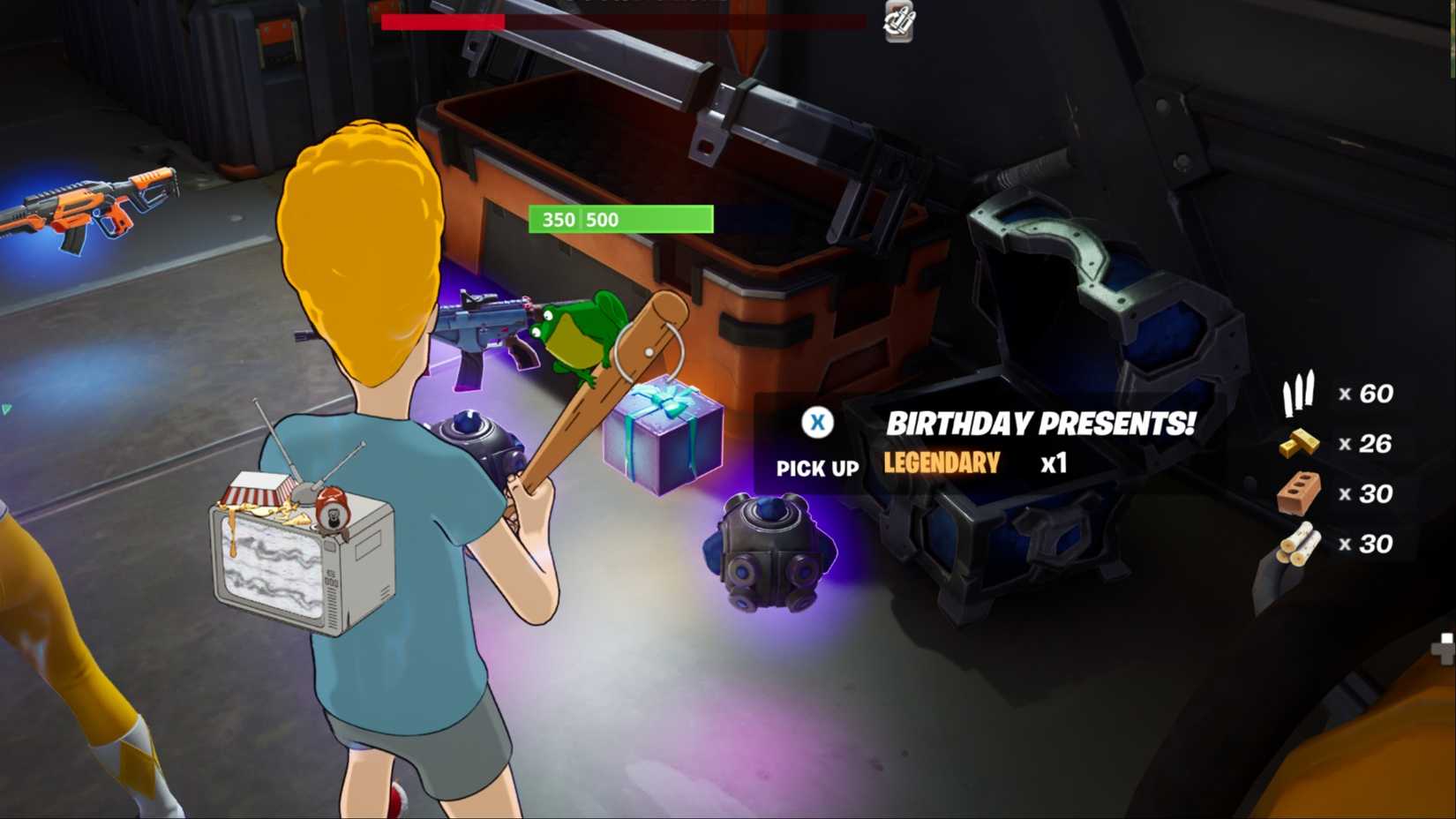 birthday presents fortnite