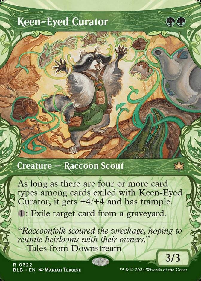 BLB-322-KEEN-SYEW-Curator-MTG-Magic