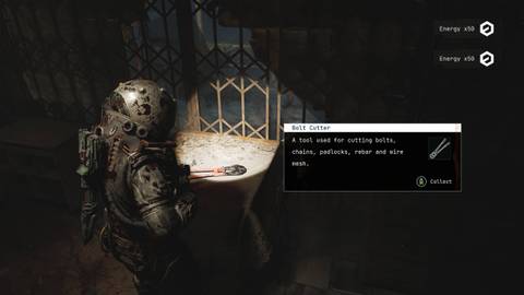 Bolt Cutters in Cronos New Dawn