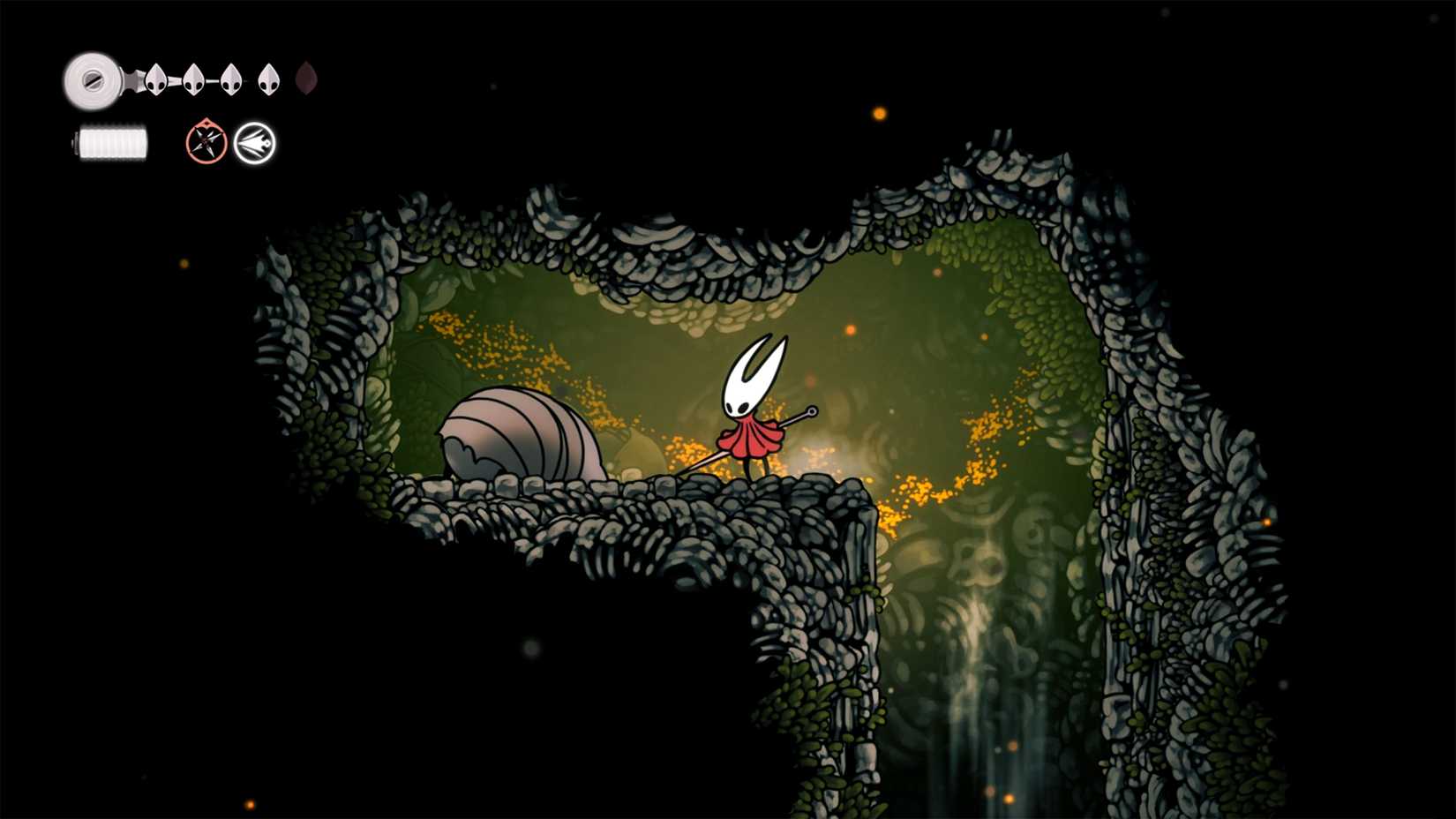 bone scroll in far fields in hollow knight silksong