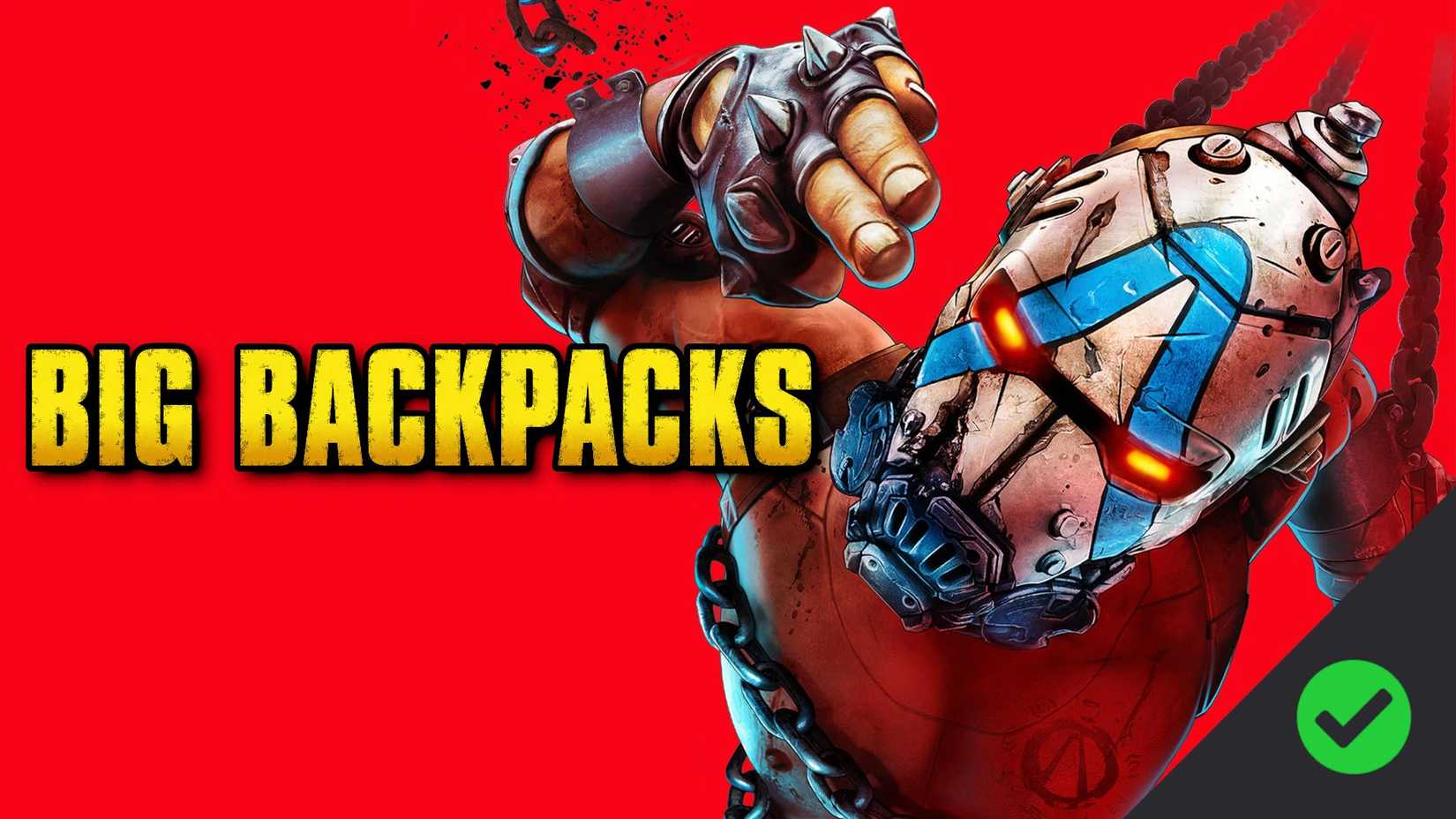 Borderlands 4 Big Backpacks Mod