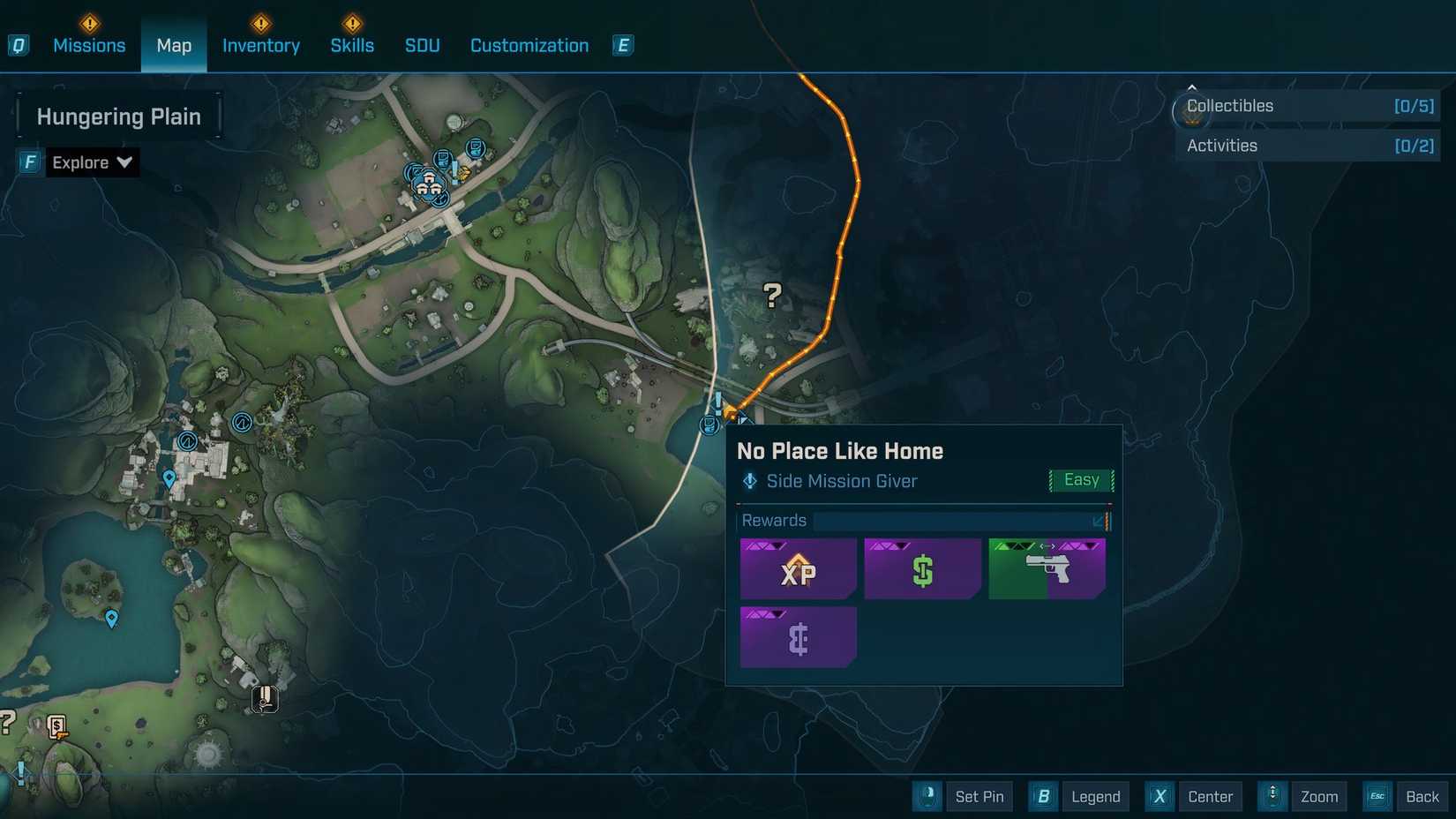 Borderlands 4 No Place Like Home Location
